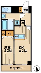 ガーラプレイス八幡山壱番館の物件間取画像